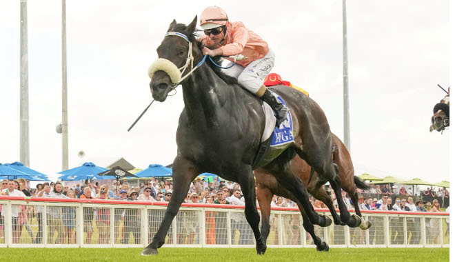 Invincible Caviar storms to victory
